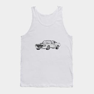 American Classic Muscle Cars Tank Top